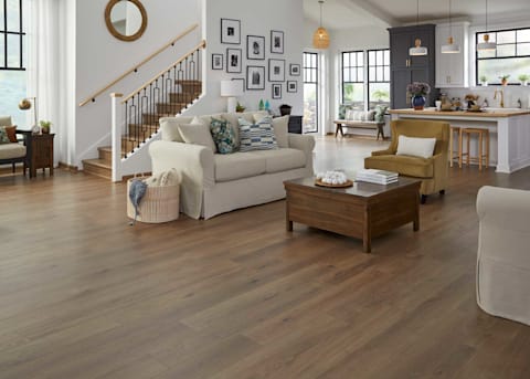 8mm with Pad Hazelton Oak Waterproof Hybrid Resilient Flooring