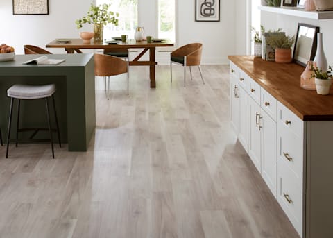 Icelandic Walnut Waterproof Rigid Vinyl Plank Flooring