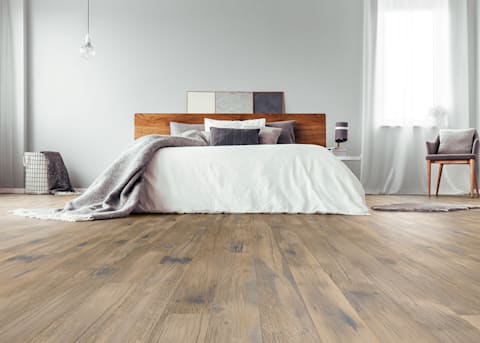 There's nothing that matches the wood-grain texture of Dutch Barn Oak laminate flooring