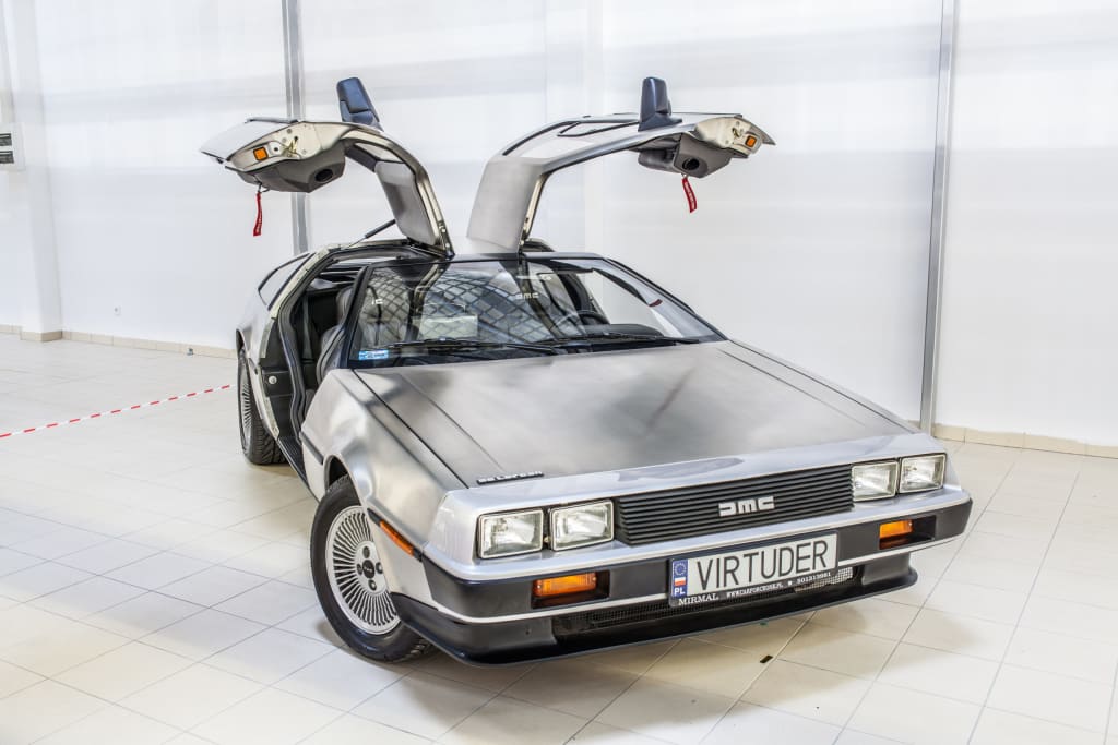 delorian time machine