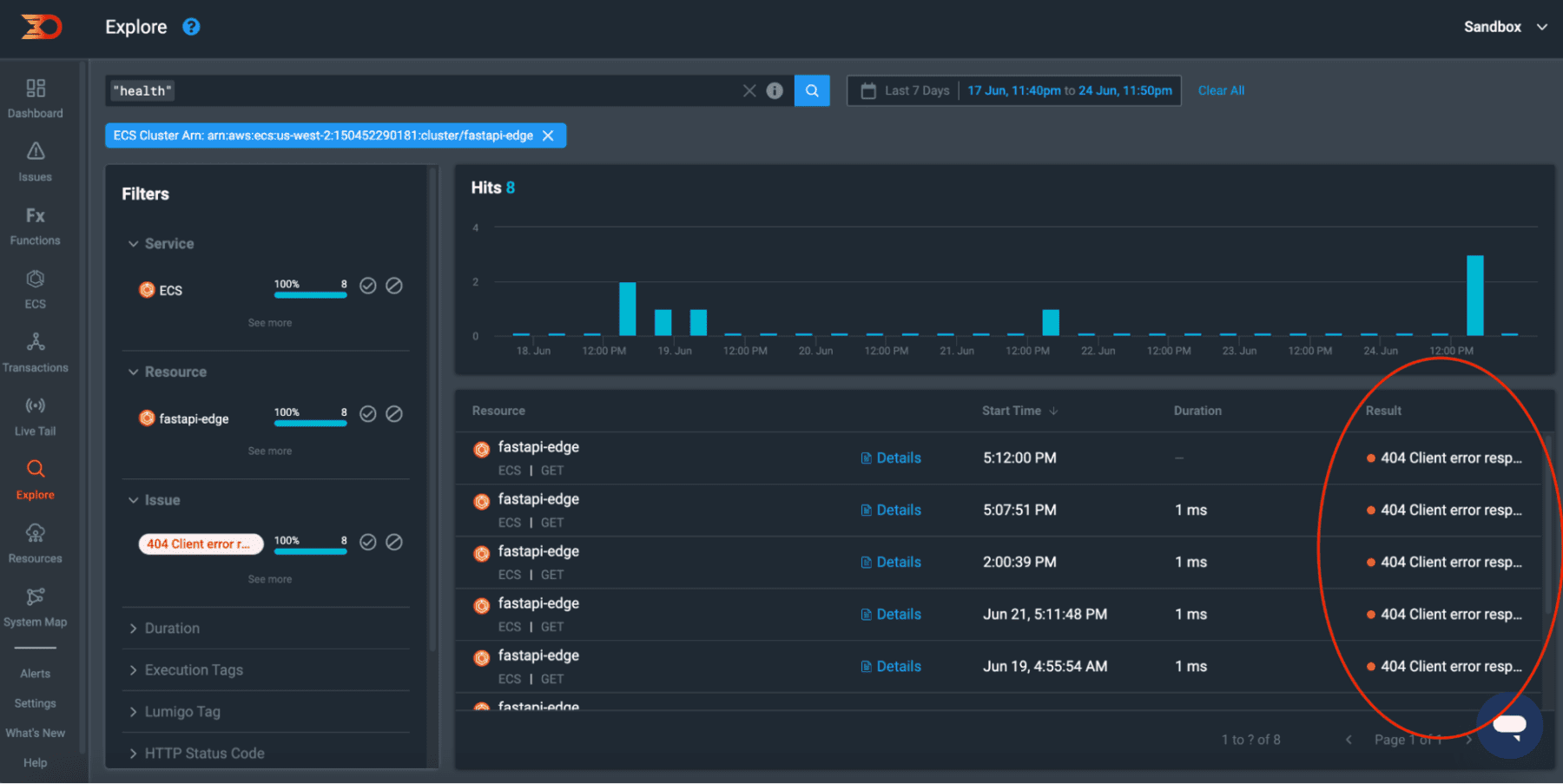 Troubleshooting Bad Health Checks on Amazon ECS