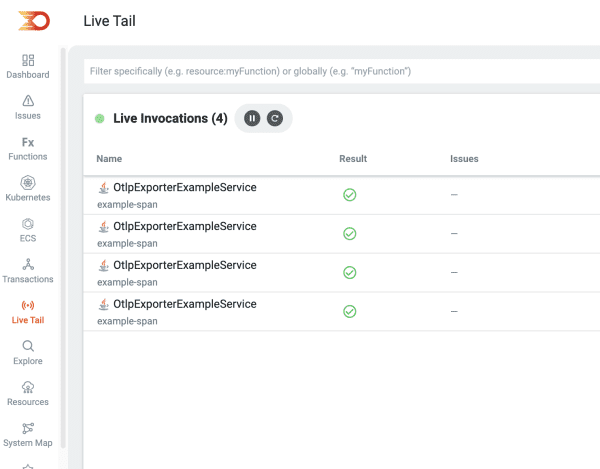 Instrumenting using the Java OpenTelemetry OTLP - Lumigo