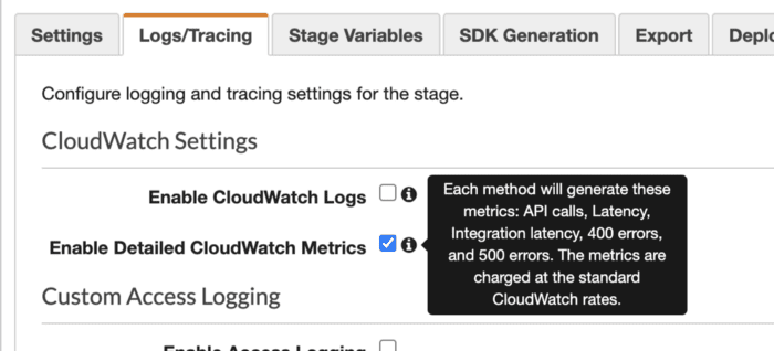 api gateway cloudwatch alerts