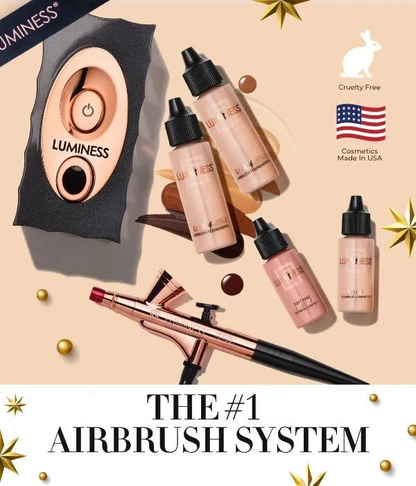 All in one, Simplify your makeup routine with our 4-in-1 Silk Airbrush Foundation formula, Ani-aging serum, Moisturizer, Concealer, Foundation