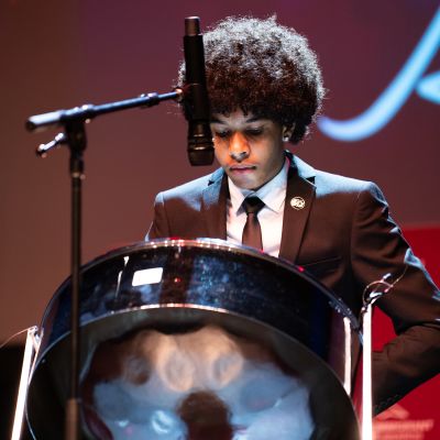 Photo of Kai Nicholas- Steel Pan Performer