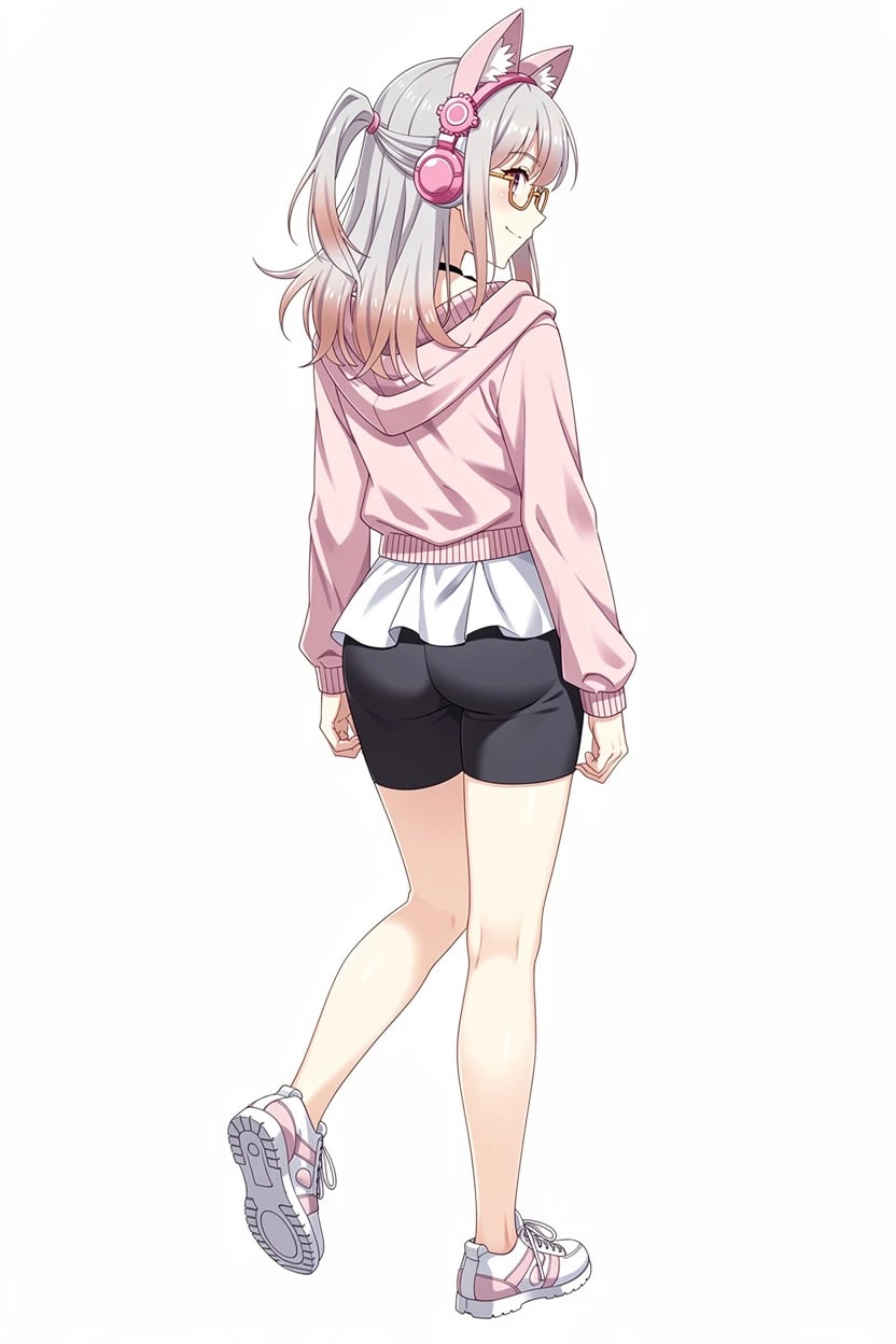 イロハ - back view