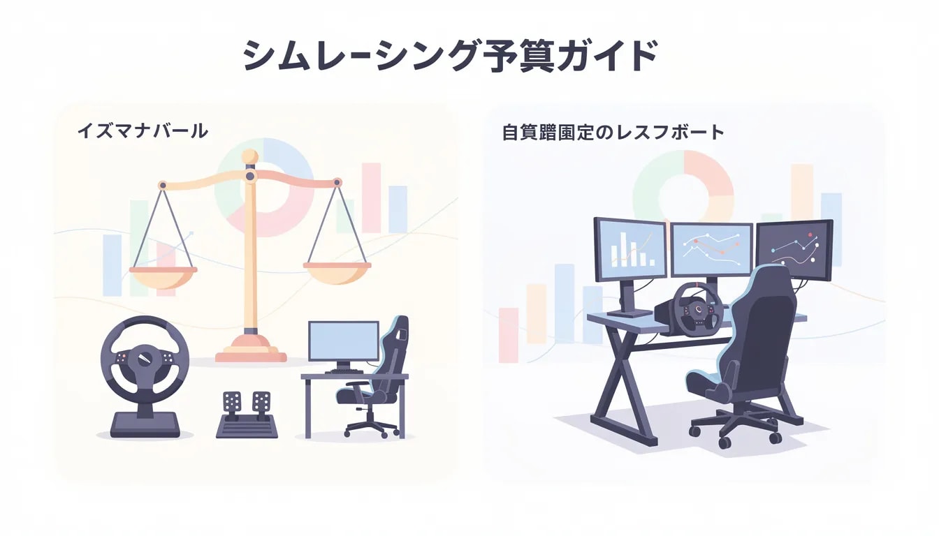 【2026年版】予算別シムレーシング入門ガイド｜5万円から始めるハンコン環境