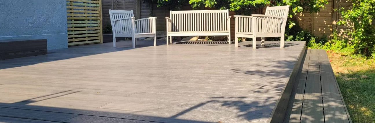 Garden Decking in South Devon