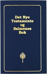 Det nye testamente og Salmene bokmål – blå mykbind