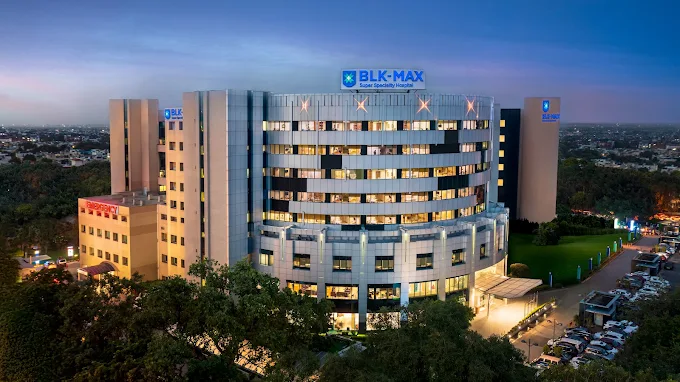 BLK-Max Super Speciality Hospital exterior