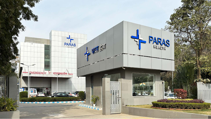 Paras Health Gurugram exterior