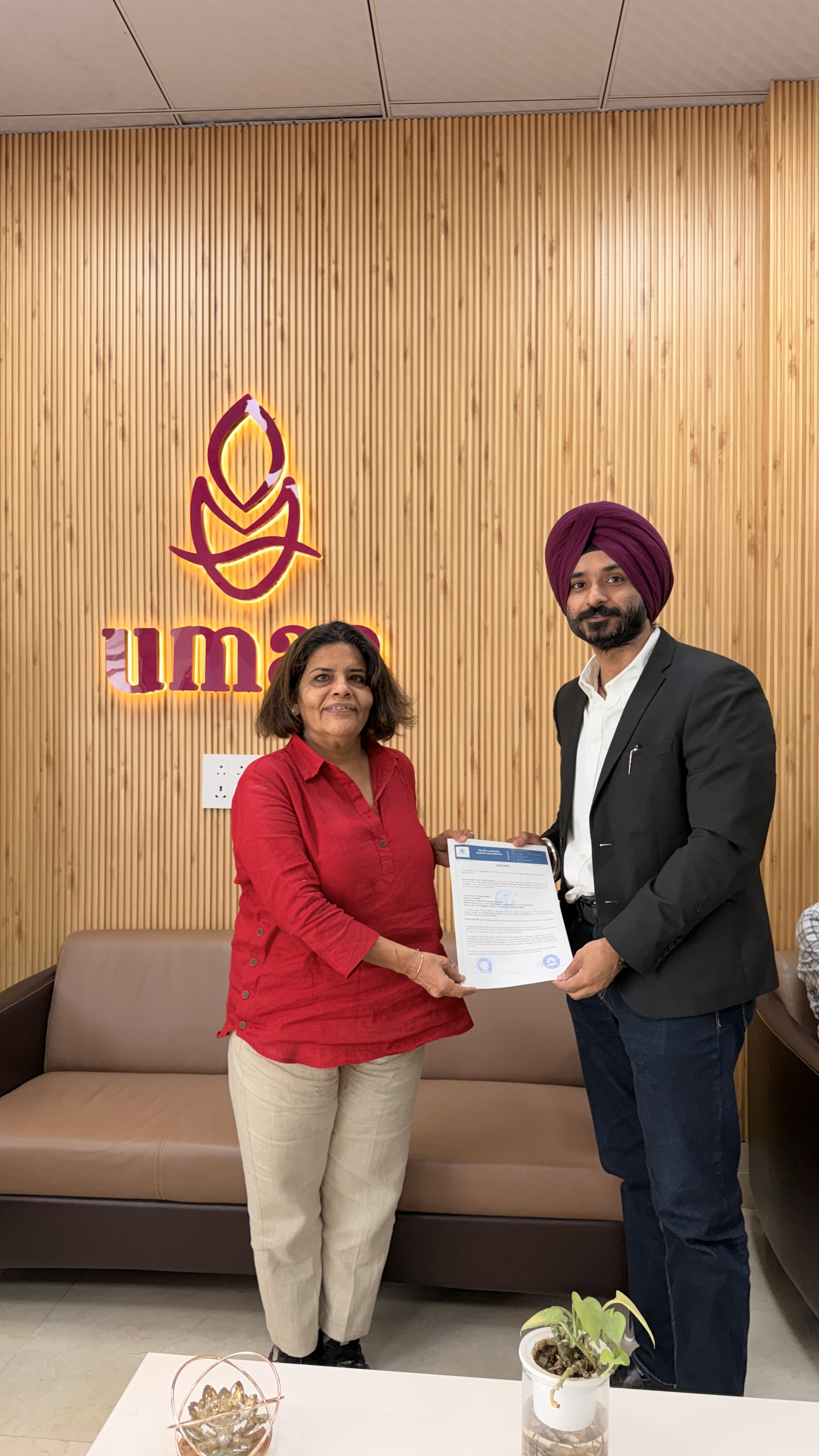 Partnership with UMAA IVF & Fertility Solutions, Gurugram