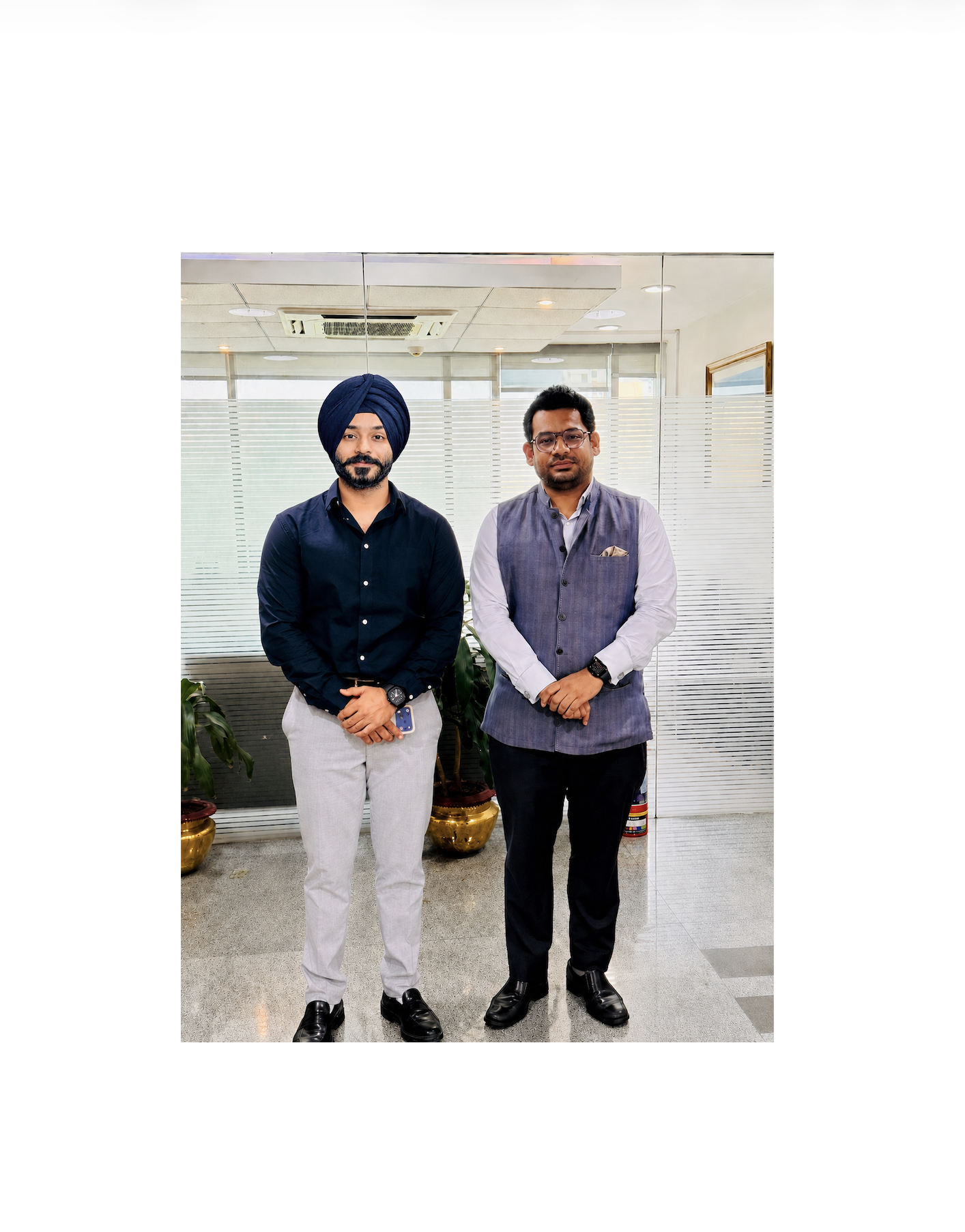 With Shri Pawankumar Tulshidas Badhe Deputy High Commissioner of India to Bangladesh