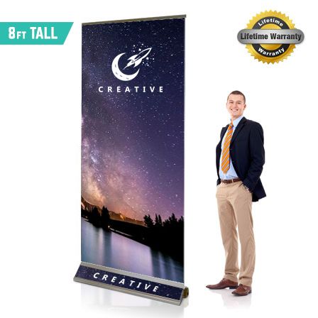 High Quality Roll-up Stand Banner Printing at Bali Print Shop