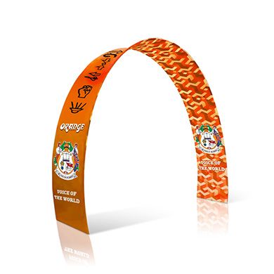 20ft Tension Fabric Arch (Round)