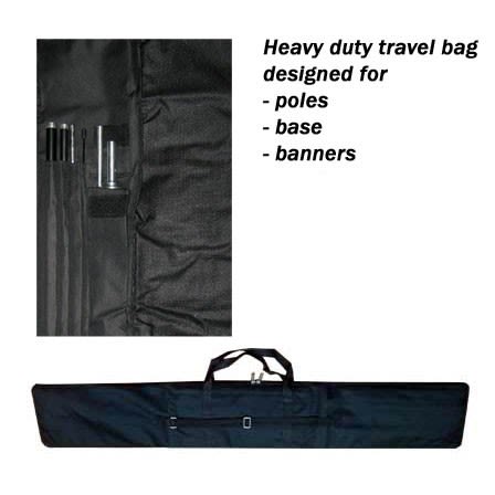 Big size fabric trolley bag