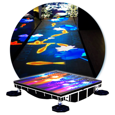 LED Video Display Floor QQB