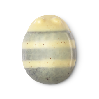 Scrubee body scrub body scrub som ser ut som ett bi