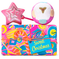Confezione regalo di Natale Sweet Christmas e il suo contenuto Confezione regalo di Natale Sweet Christmas e il suo contenuto
