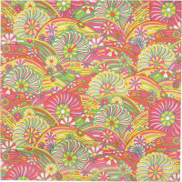 Psychedelic Swirls Lokta Wrap psychedelic swirls themed lokta wrap