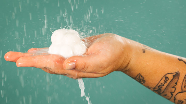 Hero Sleepy Shower Bomb Lush Labs hero sleepy shower bomb lush labs