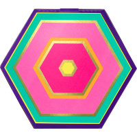Honey Gift Multicoloured Hexagon Lush Gift Box
