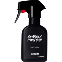 Sparkly Pumpkin Body Spray black body spray bottle with sparkly pumpkin written on it