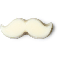 Dirty Óleo Facial Sólido dia do pai 2020 Óleo Facial Sólido em forma de um bigode color crema