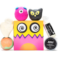 Little Box Of Horrors Lush Halloween Little Box Of Horrors Gift Set on White Background