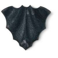 Bat Art a black bat bath bomb