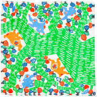 Monkey And Persimonn Tree Knot Wrap Katakata monkey and persimonn tree knot wrap katakata
