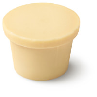Ro's Argan Naked Body Conditioner a pale pink ro's argan naked body conditioner in the shape of a lush pot
