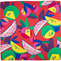 Fruit Bowl Knot Wrap red fruit themed knot wrap