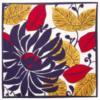 Winter Floral Christmas Knot Wrap winter floral knot wrap christmas