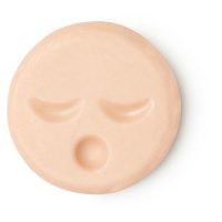 soap with sleepy face