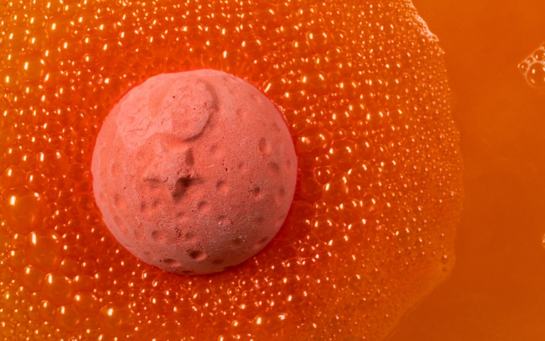 Hero Yuzu & Cocoa Community Bath Bomb hero yuzu & cocoa community bath bomb