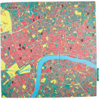 Splash Maps London Knot Wrap splash maps london knot wrap