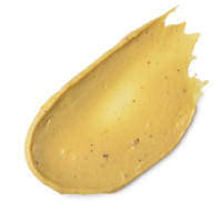 Finalizador Hair Custard Hair Custard é um dos geis de cabelo da lush que parece um pudim para combater a estática e hidratar não é de brincadeiras