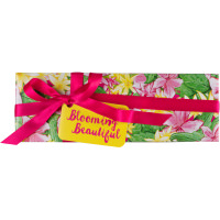 Blooming Beautiful Gift Front View The Blooming Beautiful gift as seen from the front