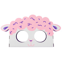 Sleepy Little Lamb lamb themed product holder and mask