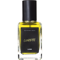 Confetti Perfume confetti perfume with black and gold label