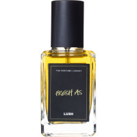 Fresh As Perfume fresh as perfume with a black and gold label