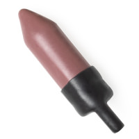 Linz batom vegan e cruelty free de cor rosa e acabamento brilhante Linz batom vegan e sem embalagem de cor rosa e acabamento brilhante