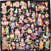 Monster Party Halloween Knot Wrap monster party halloween knot wrap