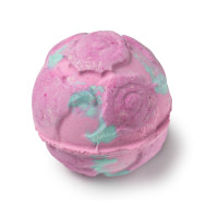 Rose Bombshell Bath Bomb Rose Bombshell pink bath bomb