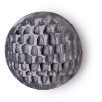 Metamorphosis Bomba da bagno Lush Bomba da bagno nera e grigia con superficie ondulata