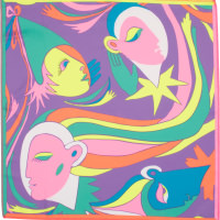 Harlequin Christmas Knot Wrap harlequin knot wrap christmas