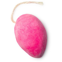 Bubble and Squeak a oval shaped pink bubble bar