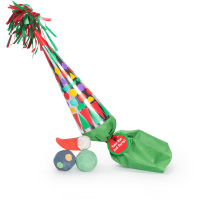 Confezione regalo di Natale Take Hat and Party Confezione regalo di Natale Take Hat and Party a forma di cappello a cono e il suo contenuto