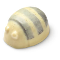 Scrubee a scrubee body conditioner scrub shaped like a bee